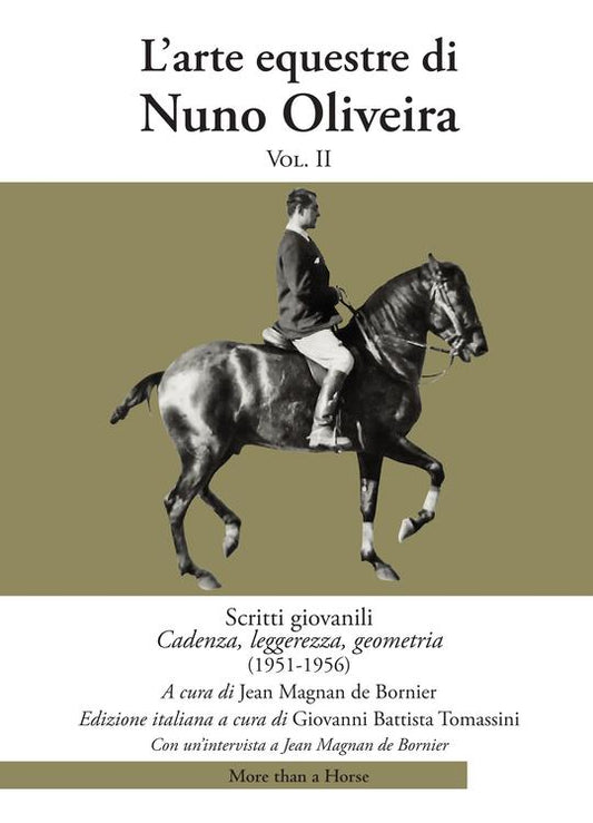 Prix Cadre Noir dell'Académie Pégase 2021 per gli "Scritti Giovanili di Nuno Oliveira