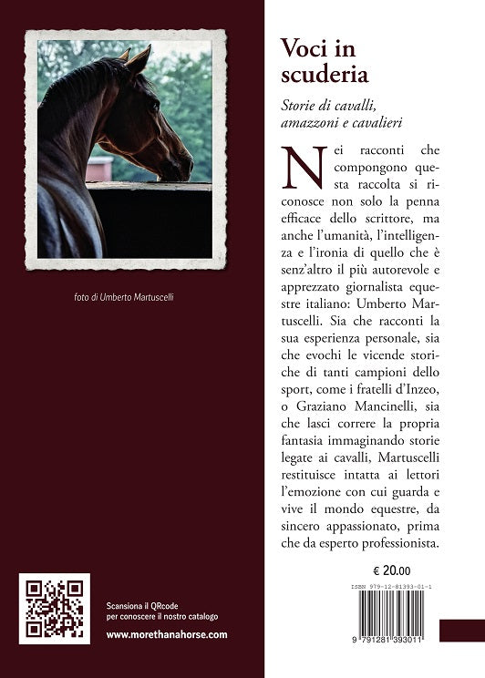 Voci in scuderia. Storie di cavalli, amazzoni e cavalieri