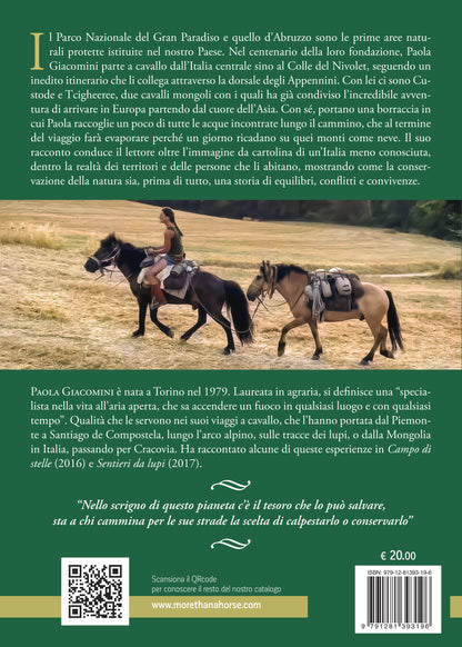 Borraccia da neve. 100 giorni a cavallo per 100 anni di parchi